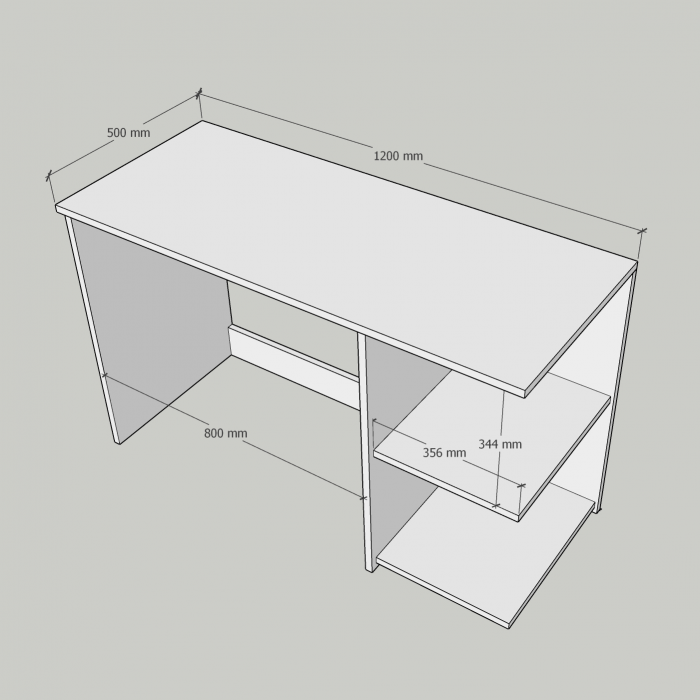 Tavolina Studimi HIT - Image 2