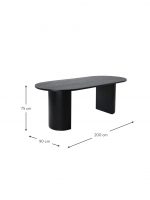 Tavoline Ngrenie "Oval'tree" - Image 4