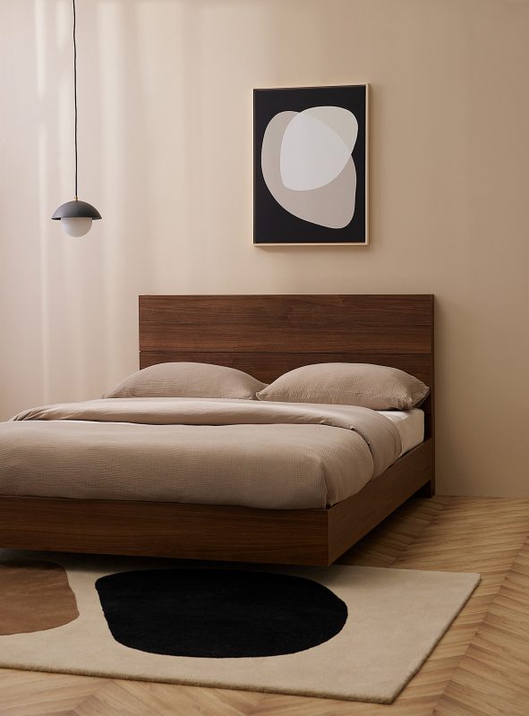 krevat dopio walnut design
