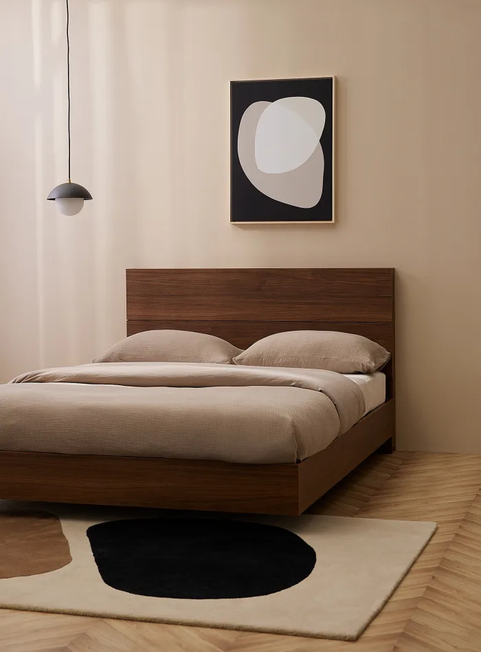 Krevat  Dopio Walnut design - Image 1