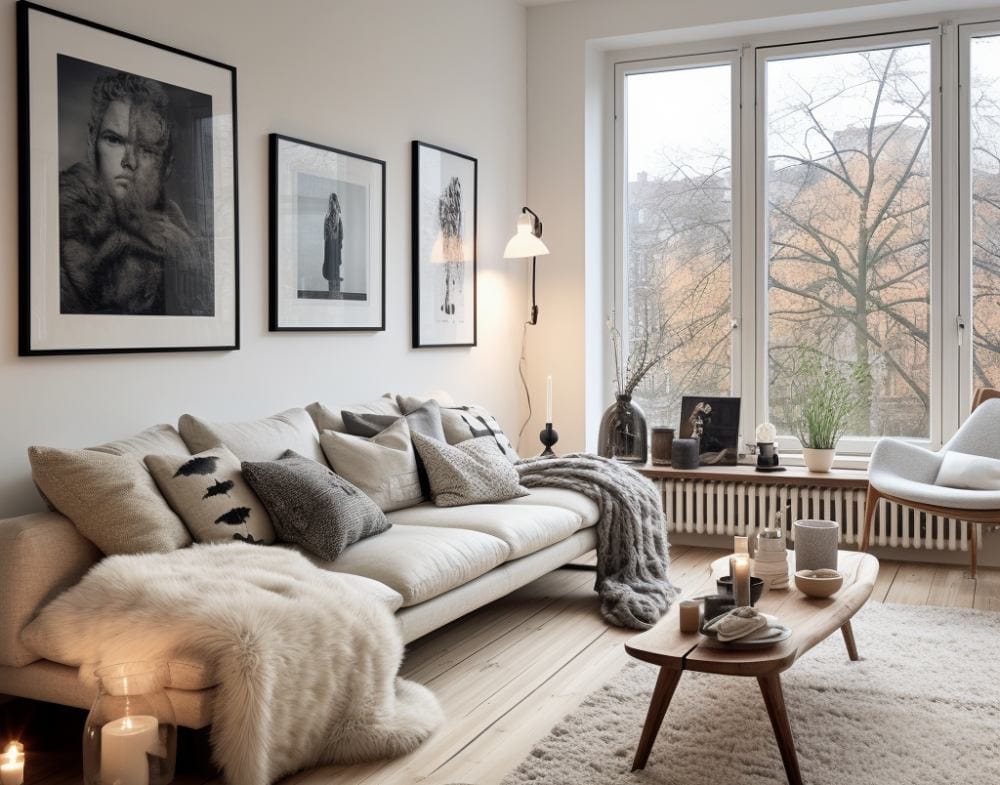 Scandinavian style apartment