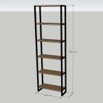 Raft Metali Librash  "Dekor'on" - Image 2