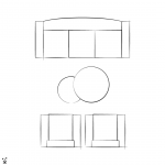 Tavolina Mesi "WoodStyle" - Image 6