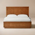 Krevat King & Queen size "Chevron Bed"